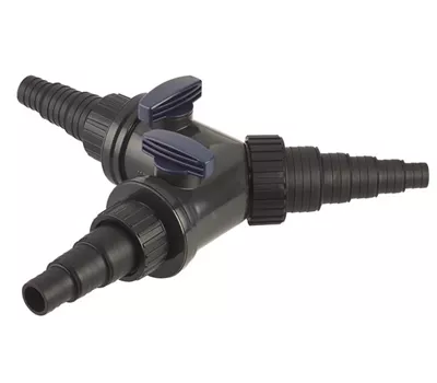 Oase "Y-Verteiler 1 1/2"" regulierbar"