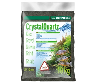 Dennerle Kies 10kg schwarzKristall Quarzkies Dennerle Kies 10kg schwarzKristall Quarzkies