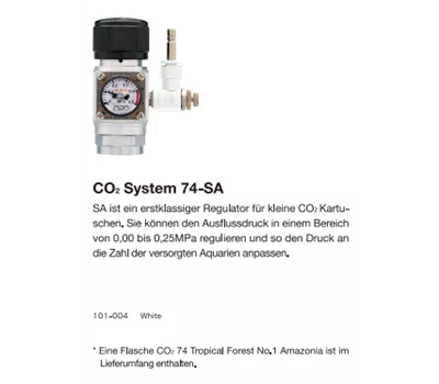 ADA CO2 System 74-SA ADA CO2 System 74-SA