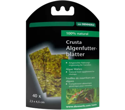 Dennerle Nano Algenfutterblätter 40 Stück