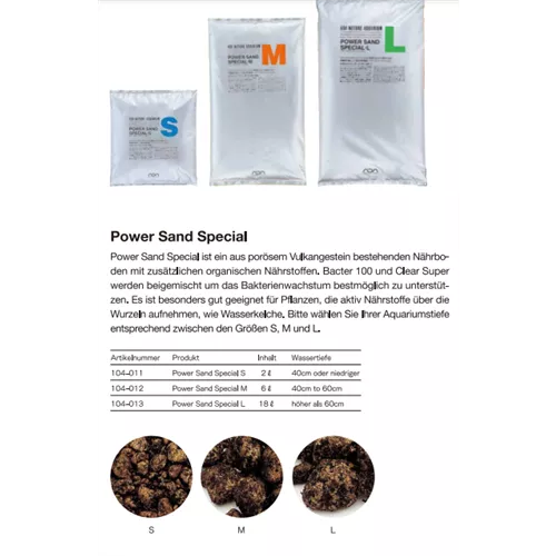 ADA Power Sand Special-M (6 l) 