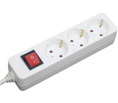 Brennenstuhl 3-fach Steckdose Weiß